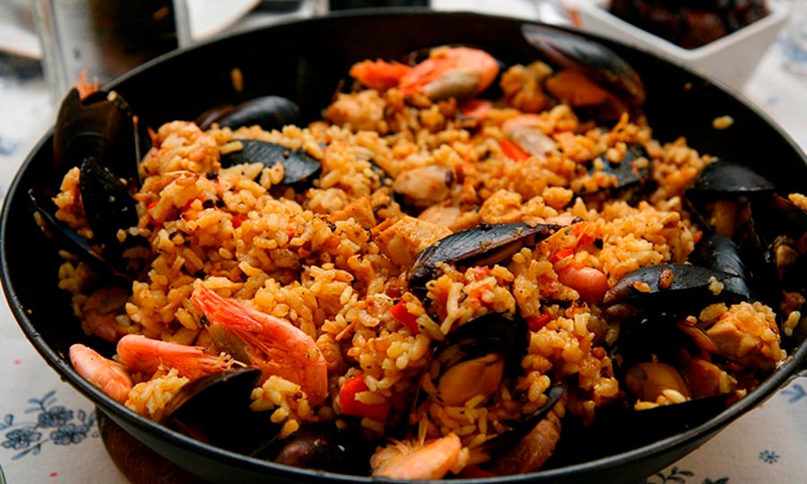Paella arroz