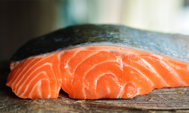 salmón rico en vitamina D