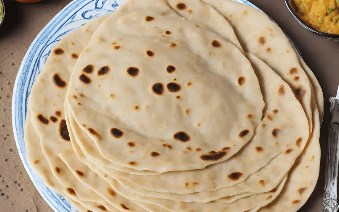 Chapati receta hindú