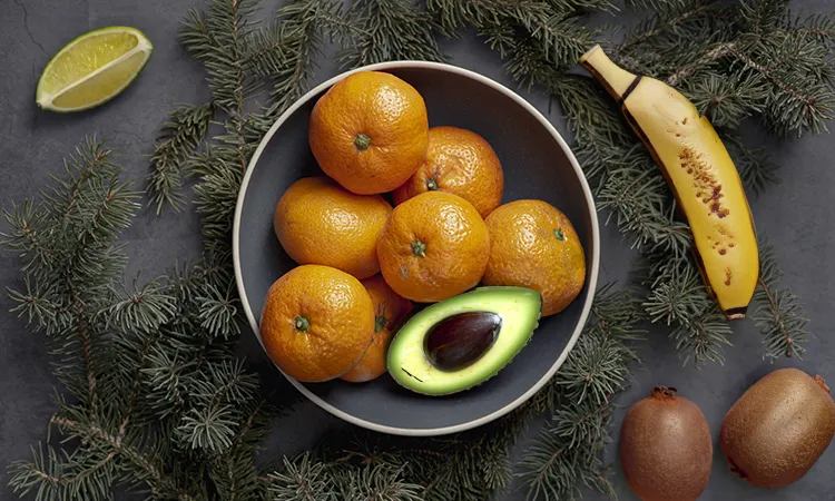 frutas y verduras de invierno